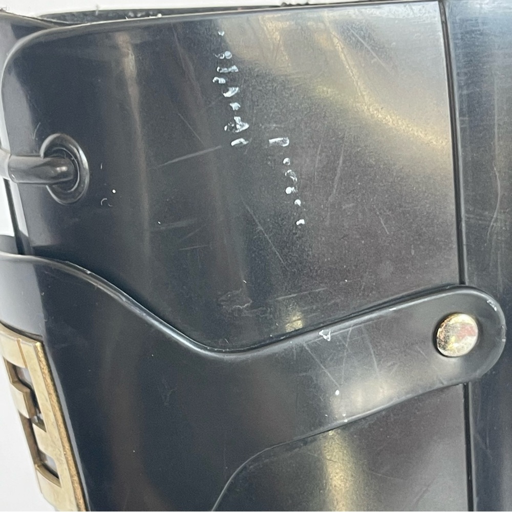 Fendi #TK2672 Rubber Rain Boots Women Size 38 - Picture 12 of 12